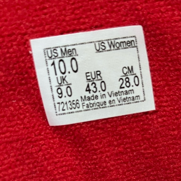 Vans Upland White Red Black Size 10 - Picture 8 of 8